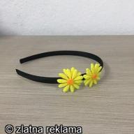 Сатенско венче со цветови