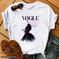 Маица со принт Vogue 2