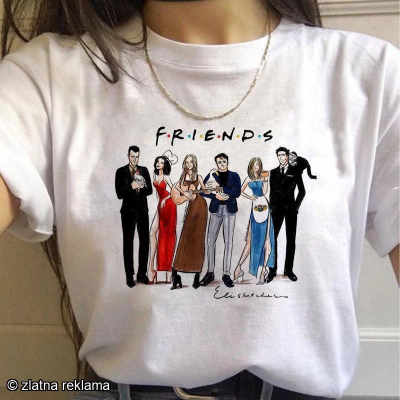 Маица со принт Friends