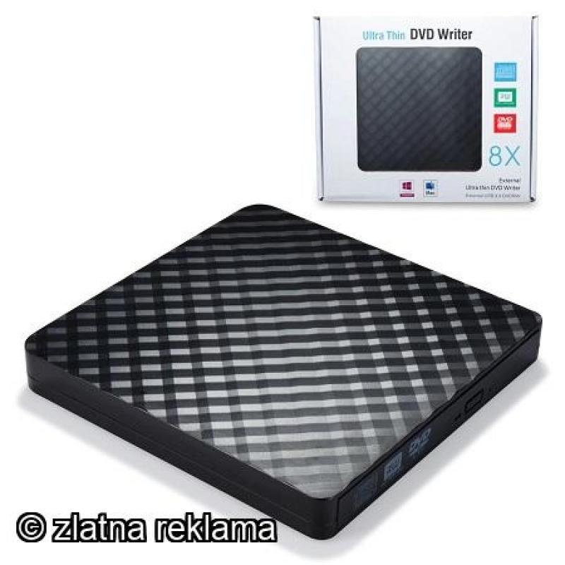 Eksteren DVD rezhach USB 3.0 High Speed (Slim DVD Burner Optical Drive)