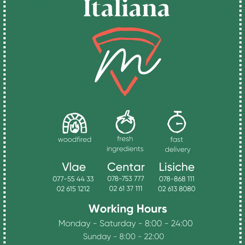 Pizza #1 vo Skopje - Mama Italiana Pizza