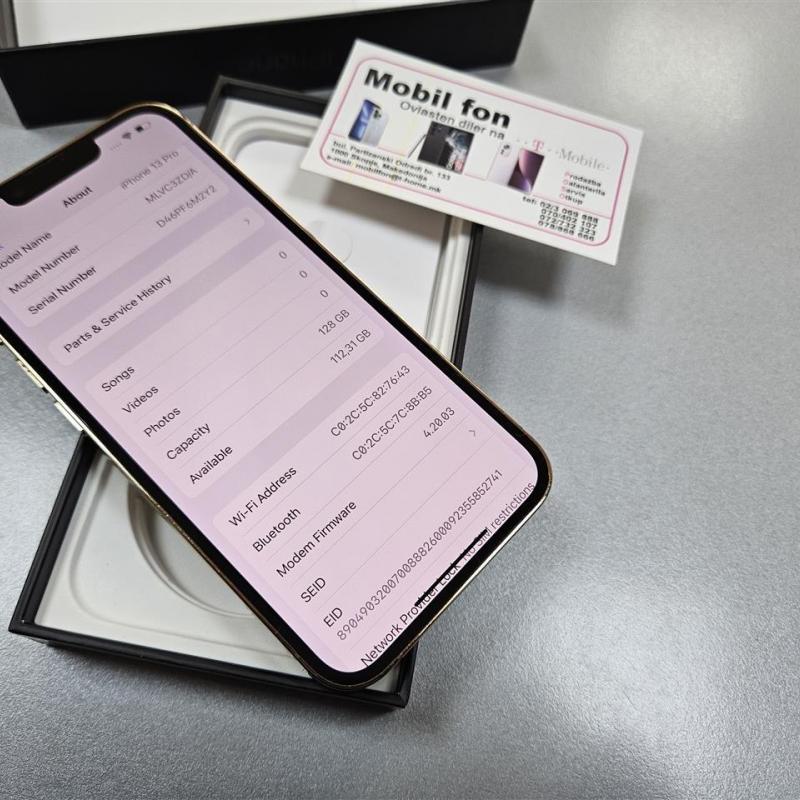 iPhone 13 Pro 128gb Bukvalno kako kako nov Gold EU