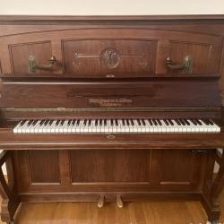 Steingraeber & Söhne Silent Upright Piano 1912