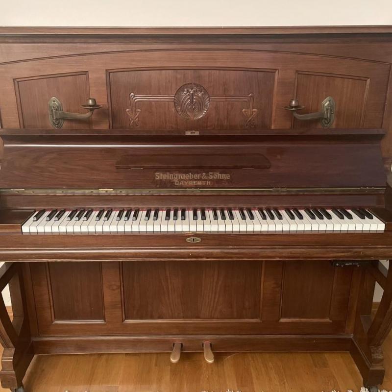 Steingraeber & Söhne Silent Upright Piano 1912