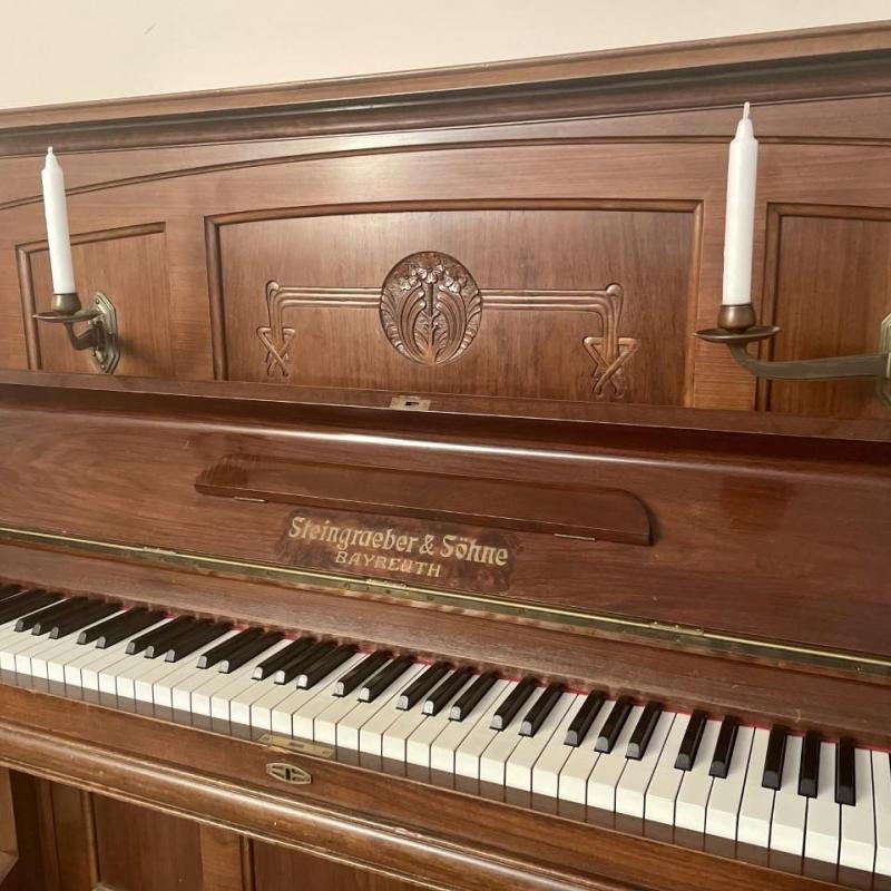 Steingraeber & Söhne Silent Upright Piano 1912