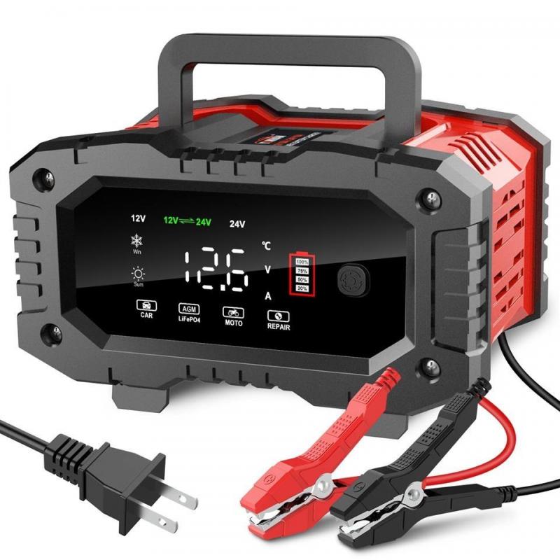 Smart Polnac za akumulatori so popravka 12/24V 20A
