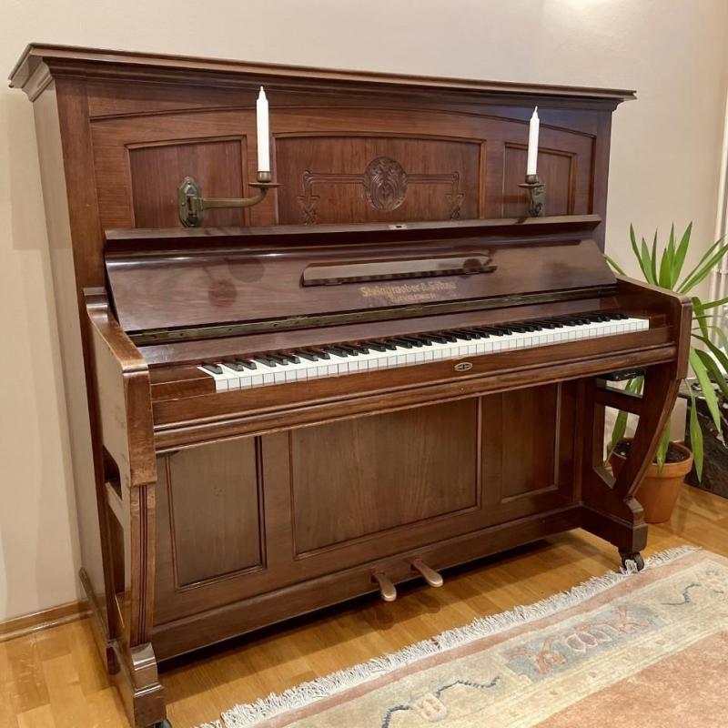 Steingraeber & Söhne Silent Upright Piano 1912