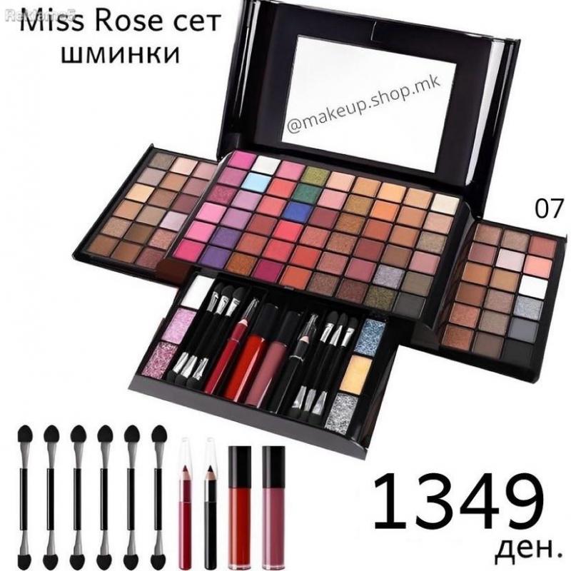 Miss Rose set shminki za samo 1349 den.
