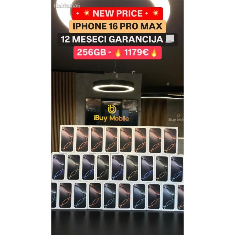 Iphone 16 Pro Max 256GB --NOVI