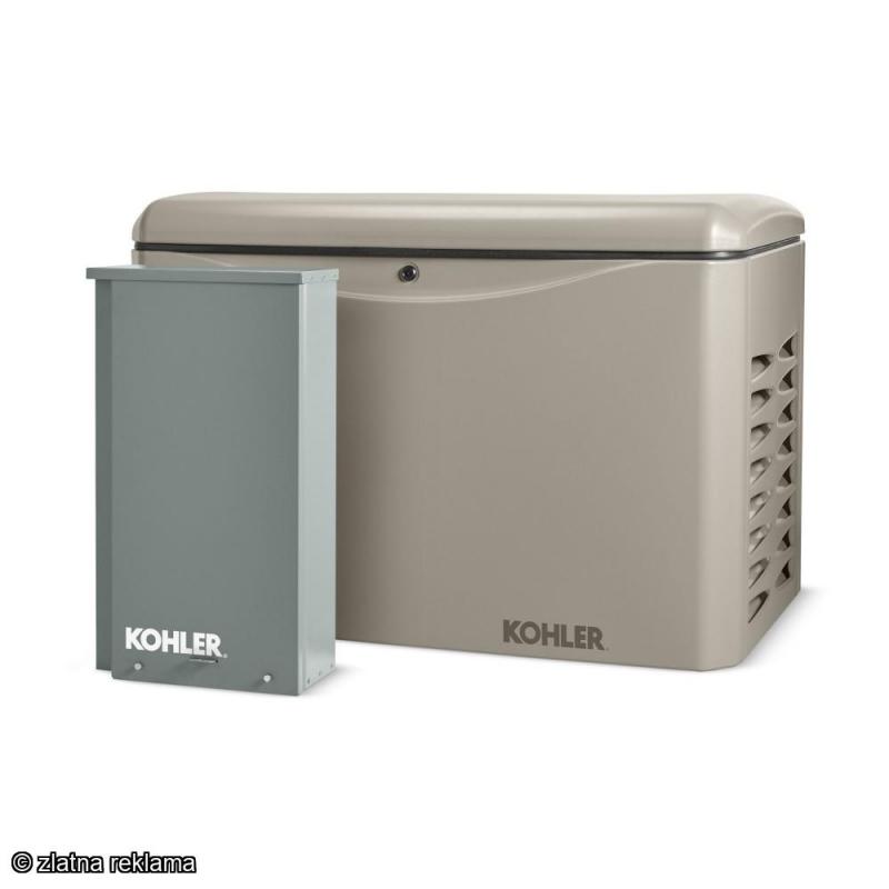 KOHLER RCAL 20000-Watt Dual Fuel Automatic Standby Generator (200-Amp ATS Included)